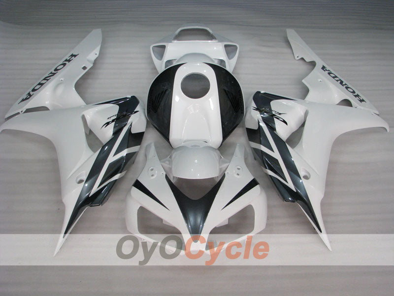 Injection Fairing kit for 06-07 CBR1000RR - White, Black - Fireblade #OYO87900576