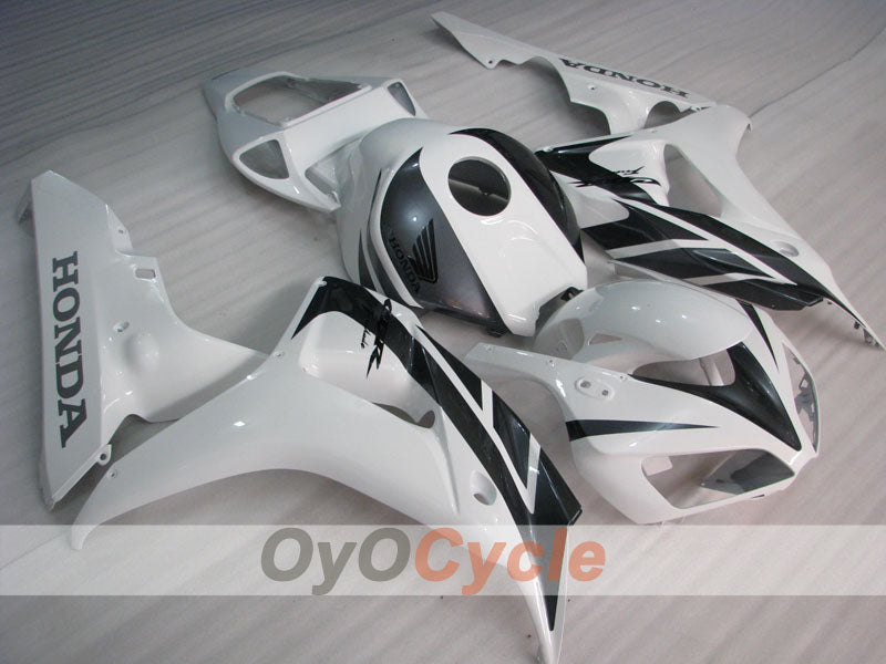 Injection Fairing kit for 06-07 CBR1000RR - White, Black - Fireblade #OYO87900576