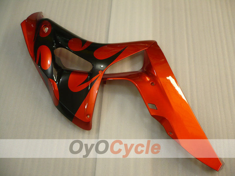 Injection Fairing kit for 06-07 CBR1000RR - Orange, Black - Flame #OYO87900584
