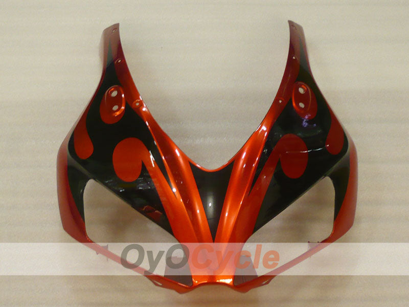 Injection Fairing kit for 06-07 CBR1000RR - Orange, Black - Flame #OYO87900584