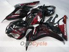 Injection Fairing kit for 06-07 CBR1000RR - Red, Black - Flame #OYO87900594