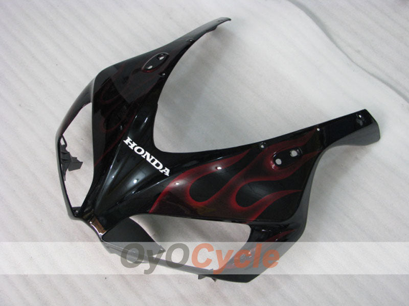 Injection Fairing kit for 06-07 CBR1000RR - Red, Black - Flame #OYO87900594