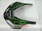 Injection Fairing kit for 06-07 CBR1000RR - Green, Black - Flame #OYO87900595