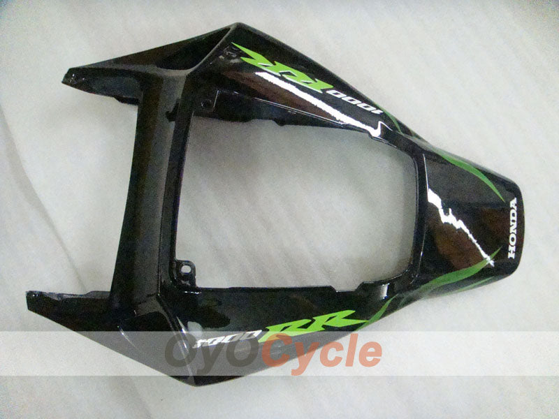 Injection Fairing kit for 06-07 CBR1000RR - Green, Black - Flame #OYO87900595