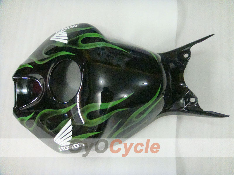Injection Fairing kit for 06-07 CBR1000RR - Green, Black - Flame #OYO87900595