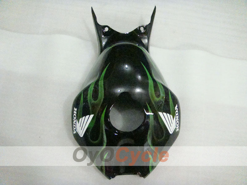 Injection Fairing kit for 06-07 CBR1000RR - Green, Black - Flame #OYO87900595