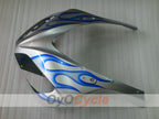 Injection Fairing kit for 06-07 CBR1000RR - Blue, Silver - Flame #OYO87900599