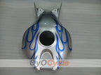 Injection Fairing kit for 06-07 CBR1000RR - Blue, Silver - Flame #OYO87900599