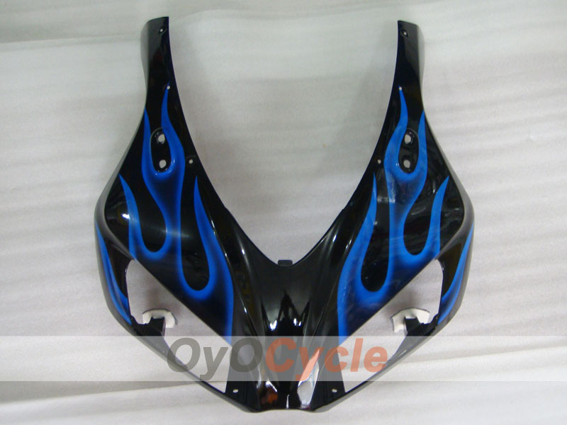Injection Fairing kit for 06-07 CBR1000RR - Blue, Black - Flame #OYO87900602