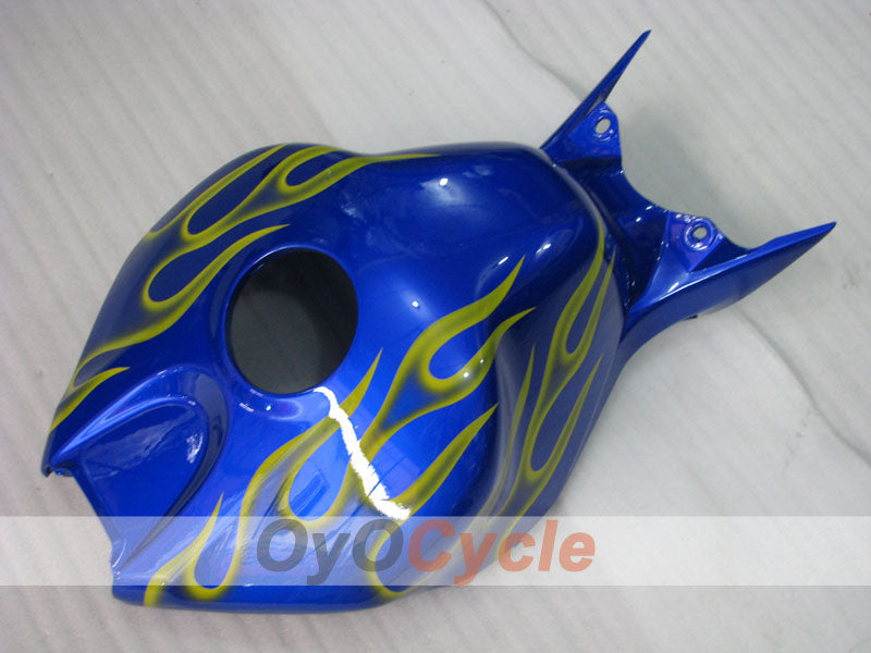 Injection Fairing kit for 06-07 CBR1000RR - Yellow, Blue - Flame #OYO87900603