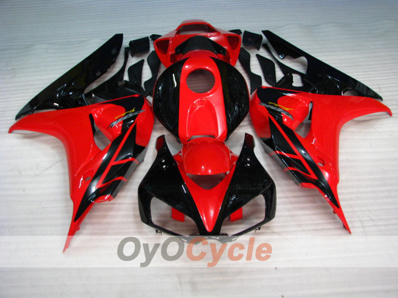 Injection Fairing kit for 06-07 CBR1000RR - Red, Black - Factory Style #OYO87900629
