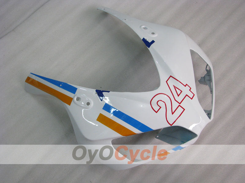 Injection Fairing kit for 06-07 CBR1000RR - White, Black - RK #OYO87900636