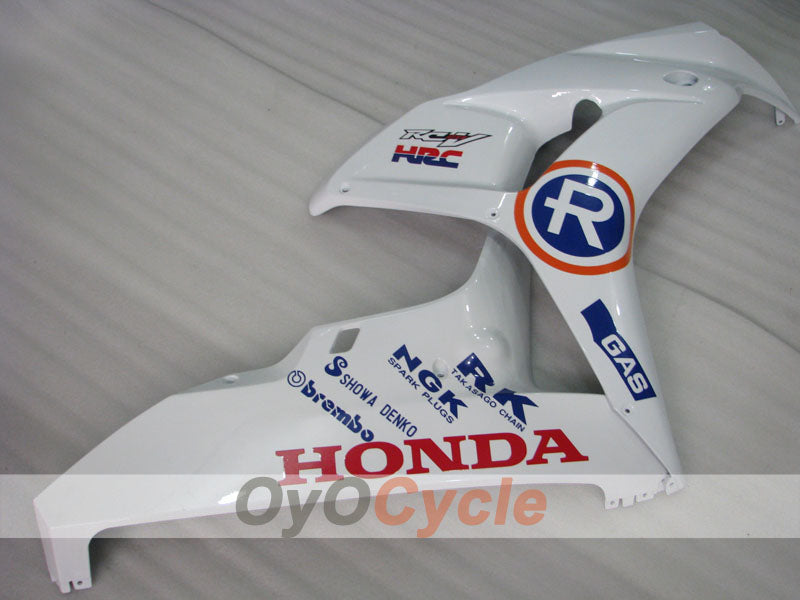 Injection Fairing kit for 06-07 CBR1000RR - White, Black - RK #OYO87900636