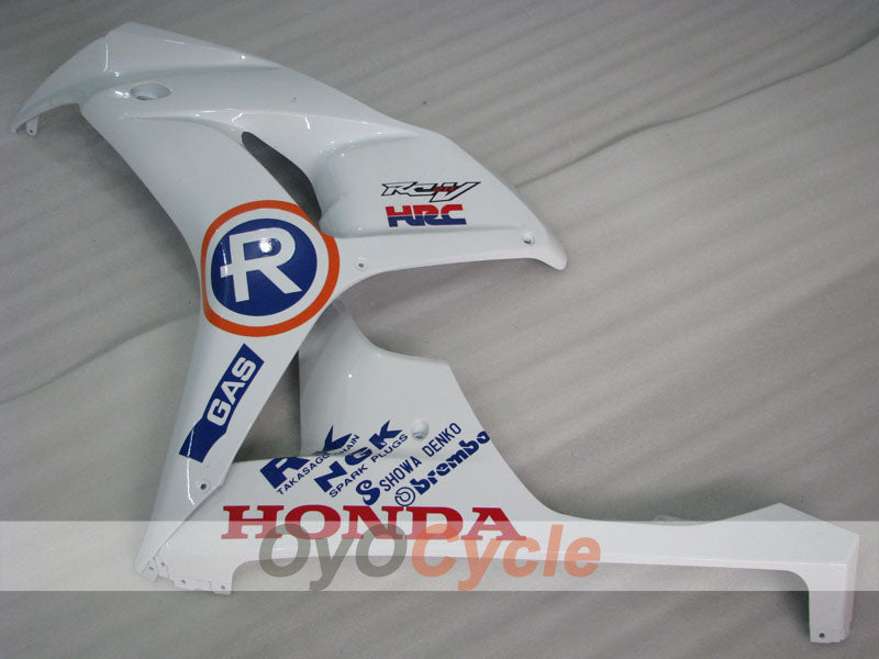 Injection Fairing kit for 06-07 CBR1000RR - White, Black - RK #OYO87900636