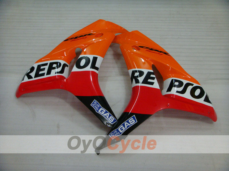 Injection Fairing kit for 06-07 CBR1000RR - Orange, Black - Repsol #OYO87900644