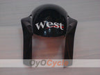 Injection Fairing kit for 06-07 CBR1000RR - White, Black - West #OYO87900653