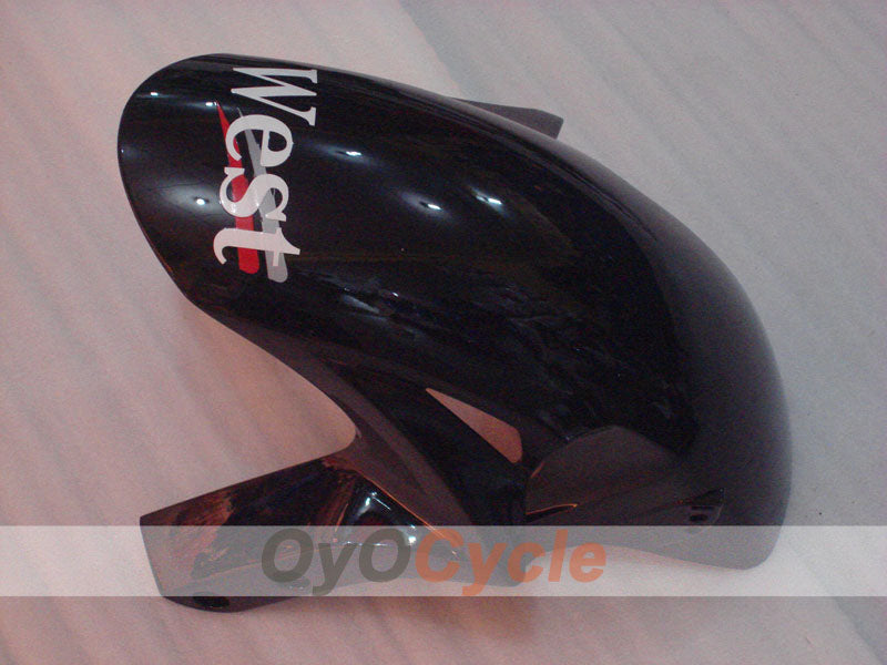 Injection Fairing kit for 06-07 CBR1000RR - White, Black - West #OYO87900653