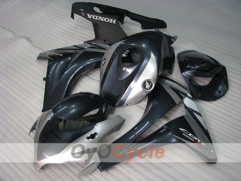 Injection Fairing kit for 08-11 CBR1000RR - Black, Silver - Fireblade #OYO87900675 Main image