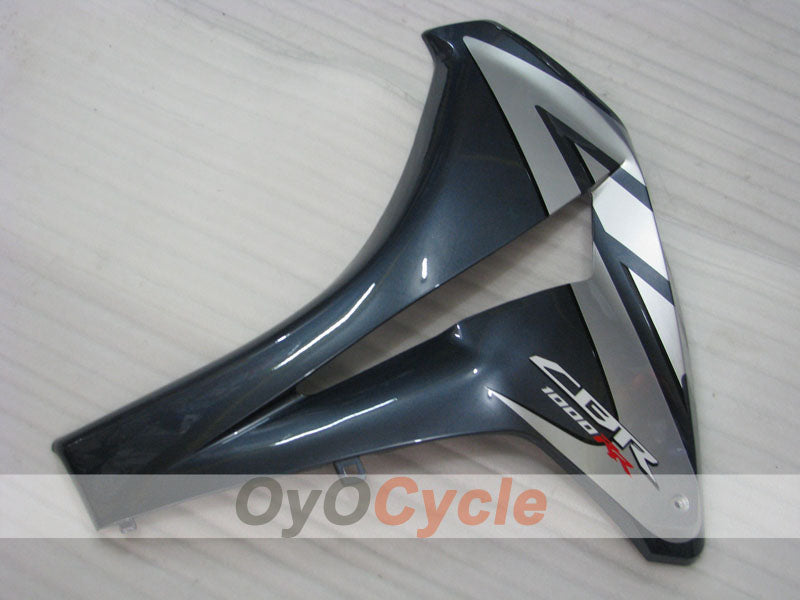 Injection Fairing kit for 08-11 CBR1000RR - Black, Silver - Fireblade #OYO87900675