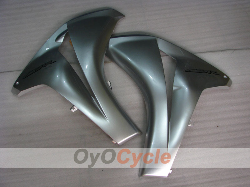 Injection Fairing kit for 08-11 CBR1000RR - Black, Silver - Fireblade #OYO87900680