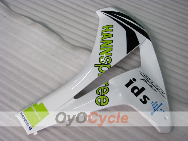 Injection Fairing kit for 08-11 CBR1000RR - White, Black - HANN Spree #OYO87900686