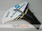 Injection Fairing kit for 08-11 CBR1000RR - White, Black - Konica Minolta #OYO87900693