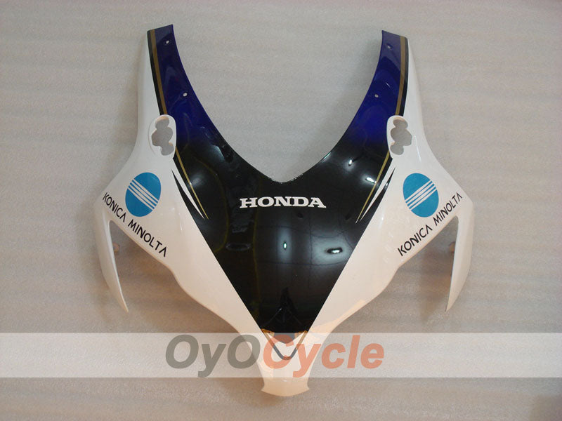 Injection Fairing kit for 08-11 CBR1000RR - White, Black - Konica Minolta #OYO87900693
