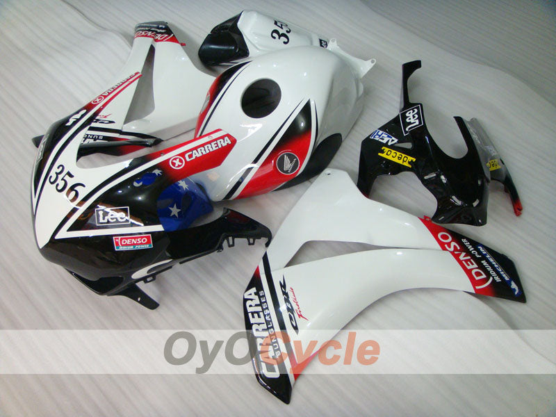 Injection Fairing kit for 08-11 CBR1000RR - White, Black - Lee #OYO87900696 Secondary image