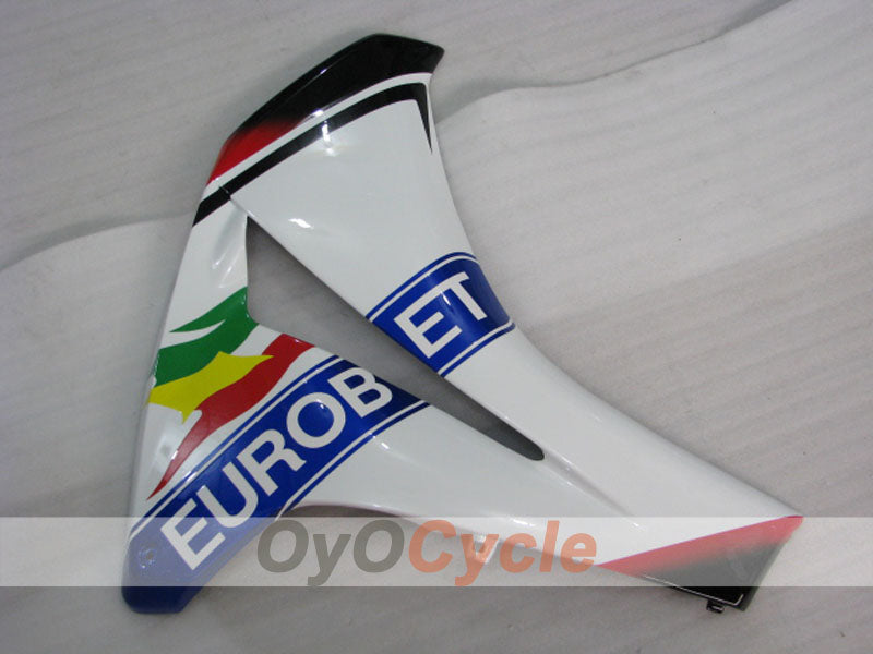 Injection Fairing kit for 08-11 CBR1000RR - White, Black - Eurobet, Lee #OYO87900697