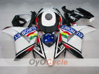 Injection Fairing kit for 08-11 CBR1000RR - White, Black - Eurobet, Lee #OYO87900697