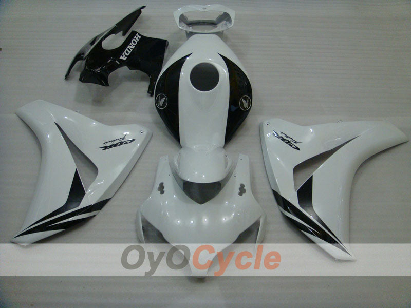 Injection Fairing kit for 08-11 CBR1000RR - White, Black - Factory Style #OYO87900706 Secondary image