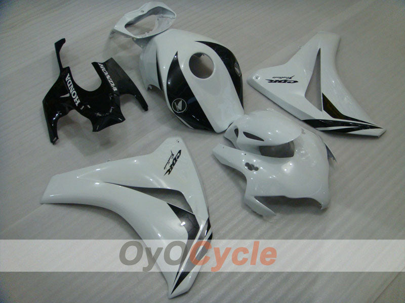 Injection Fairing kit for 08-11 CBR1000RR - White, Black - Factory Style #OYO87900706
