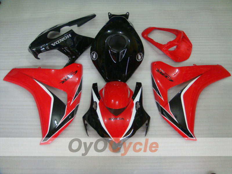 Injection Fairing kit for 08-11 CBR1000RR - Red, Black - Factory Style #OYO87900709