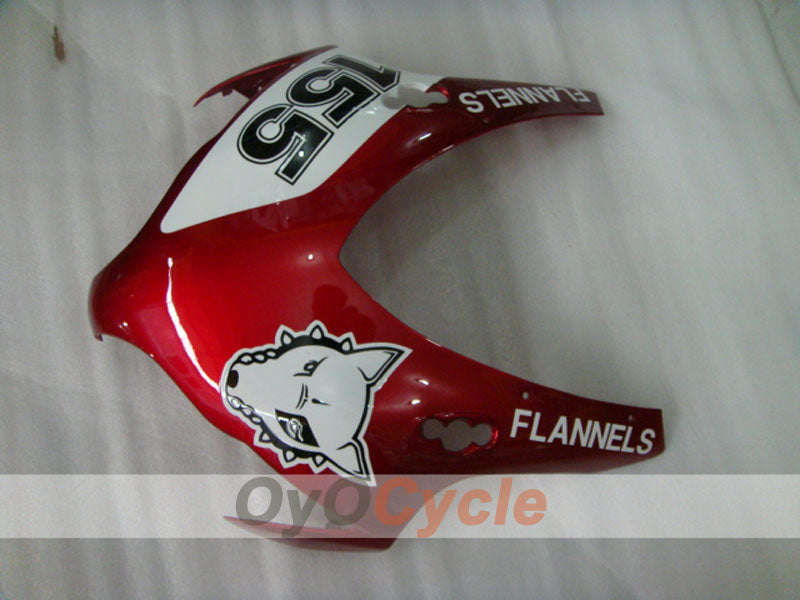 Injection Fairing kit for 08-11 CBR1000RR - Red, White - MOTUL #OYO87900716