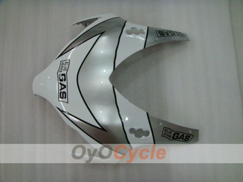 Injection Fairing kit for 08-11 CBR1000RR - White, Silver - Repsol #OYO87900722