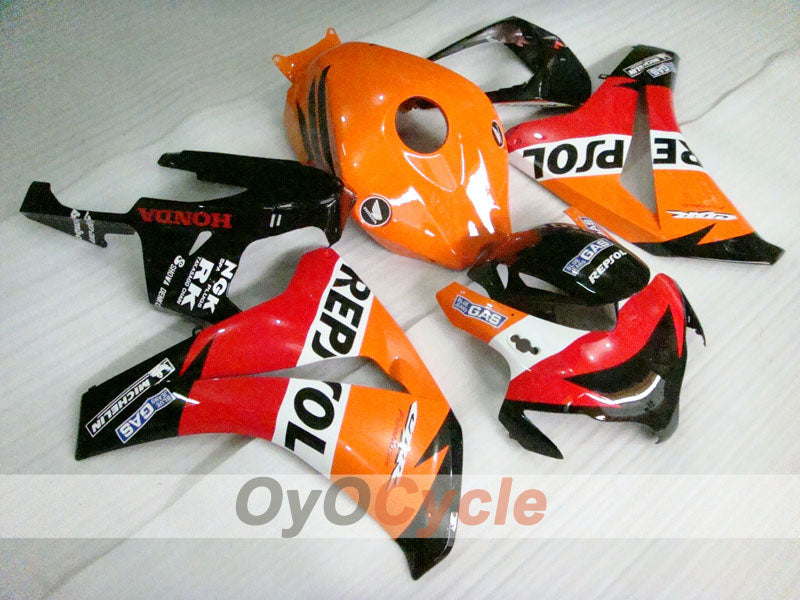 Injection Fairing kit for 08-11 CBR1000RR - Orange, Black - Repsol #OYO87900723 Secondary image