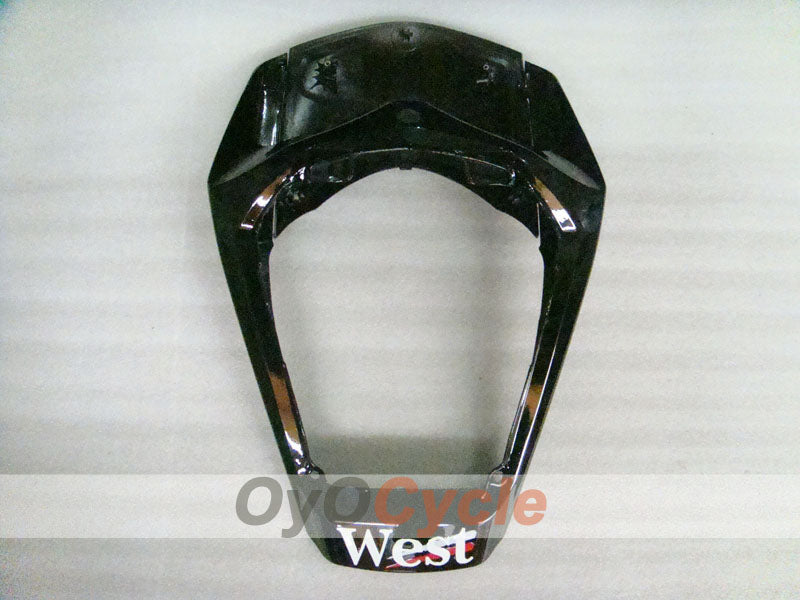 Injection Fairing kit for 08-11 CBR1000RR - White, Black - West #OYO87900729