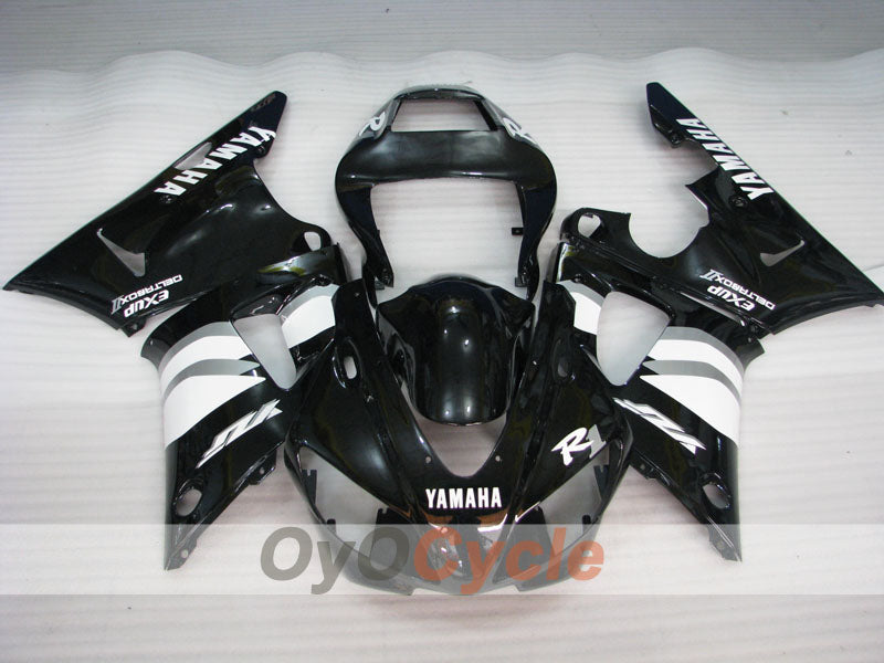 Injection Fairing kit for 98-99 YZF-R1 - White, Black - Factory Style #OYO87900752 Secondary image