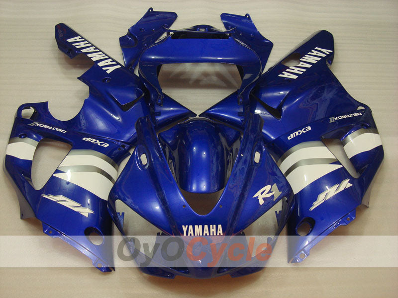 Injection Fairing kit for 98-99 YZF-R1 - Purple, White - Factory Style #OYO87900754 Secondary image