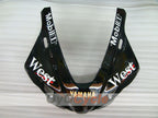 Injection Fairing kit for 98-99 YZF-R1 - White, Black - West #OYO87900757