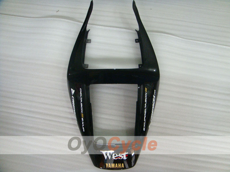 Injection Fairing kit for 98-99 YZF-R1 - White, Black - West #OYO87900757
