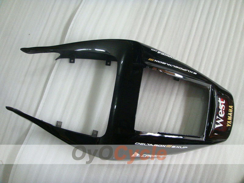 Injection Fairing kit for 98-99 YZF-R1 - White, Black - West #OYO87900757
