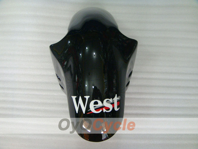 Injection Fairing kit for 98-99 YZF-R1 - White, Black - West #OYO87900757