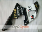 Injection Fairing kit for 98-99 YZF-R1 - White, Black - West #OYO87900757