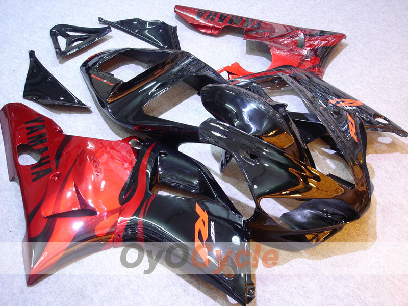 Injection Fairing kit for 00-01 YZF-R1 - Black - Factory Style #OYO87900778 Main image