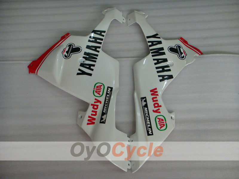 Injection Fairing kit for 02-03 YZF-R1 - Red, White, Matte - ABARTH #OYO87900786