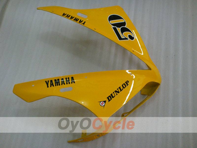 Injection Fairing kit for 04-06 YZF-R1 - Yellow, Black - DUNLOP #OYO87900818