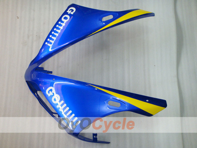 Injection Fairing kit for 04-06 YZF-R1 - Yellow, Blue - GO!!!!!!!, MOTUL #OYO87900831