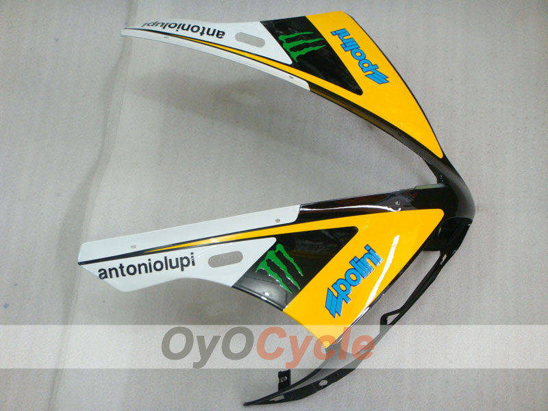Injection Fairing kit for 04-06 YZF-R1 - Yellow, Black - Monster, MOTUL #OYO87900834