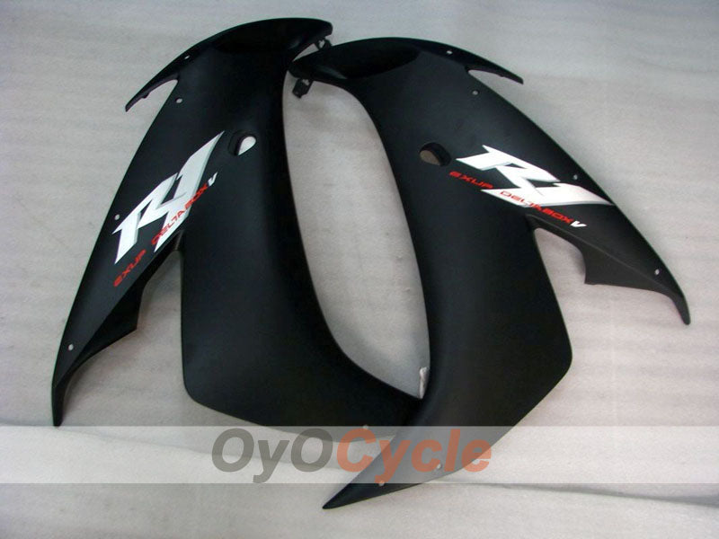 Injection Fairing kit for 04-06 YZF-R1 - Black, Matte - Factory Style #OYO87900844